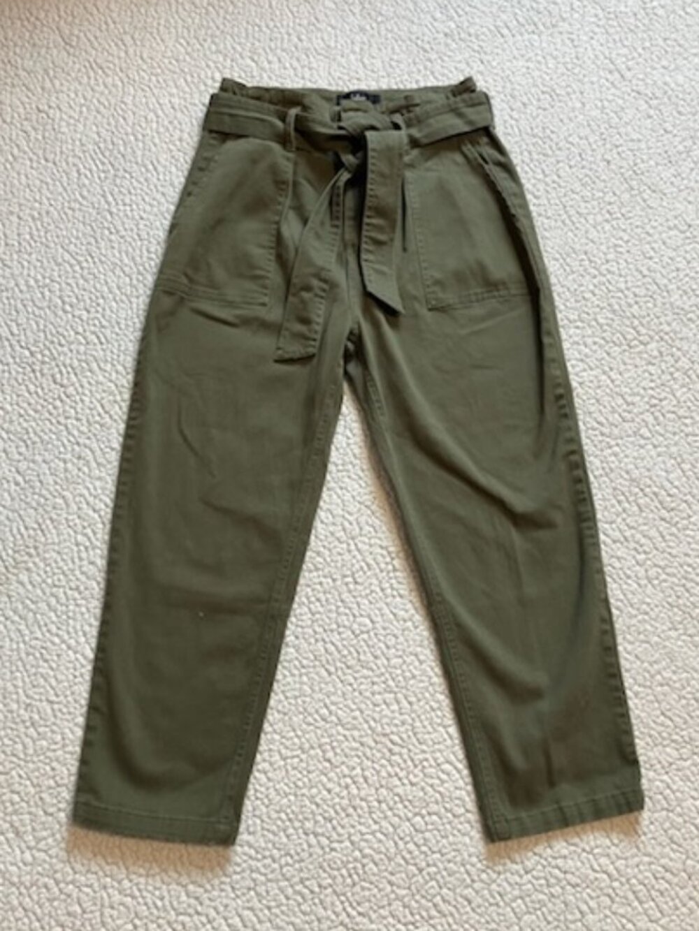 Lulus Green Wide Leg Pants size S